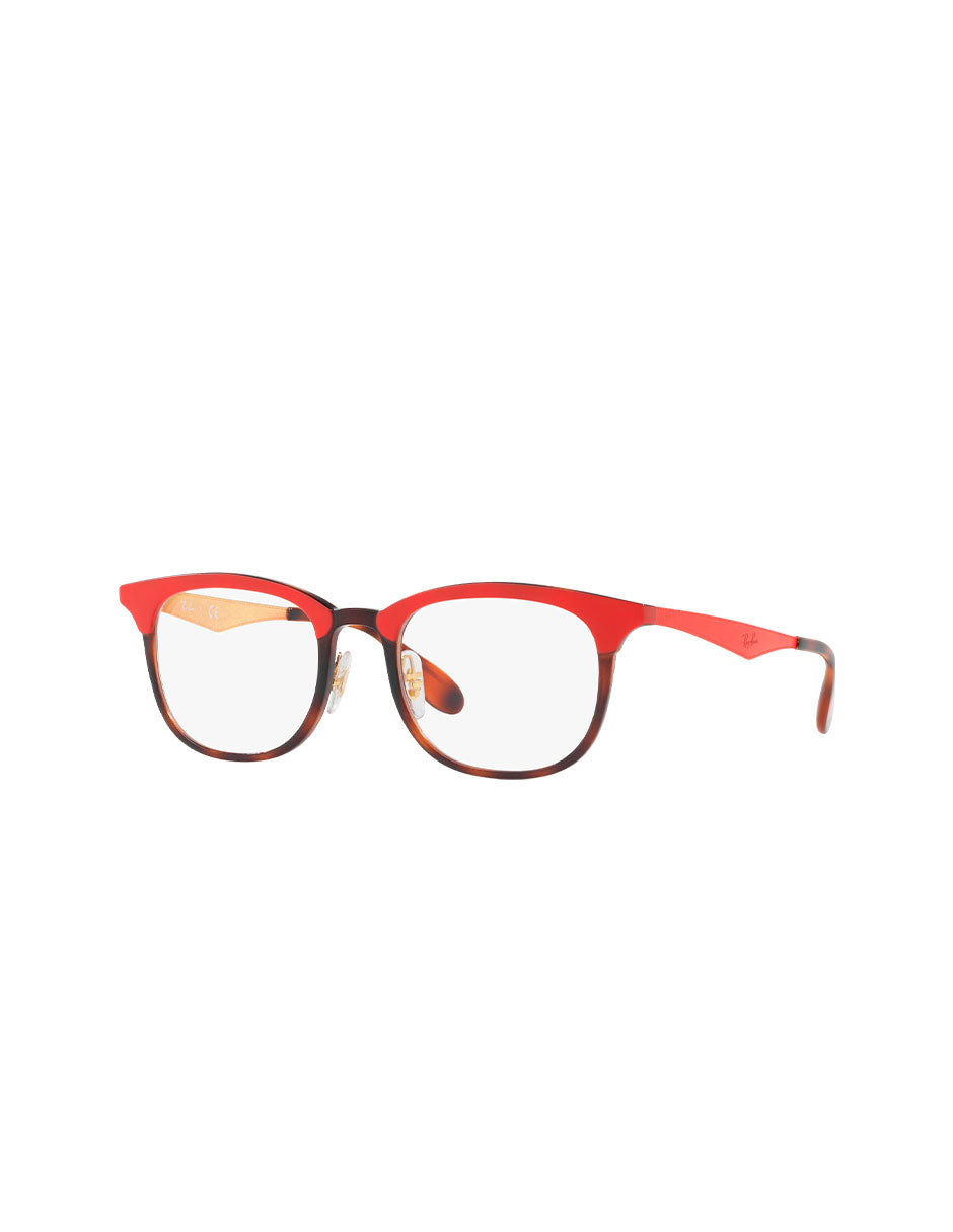 ARMAZÓN OFTÁLMICO RAY BAN RB7112 5730 51MM ROJO CAREY