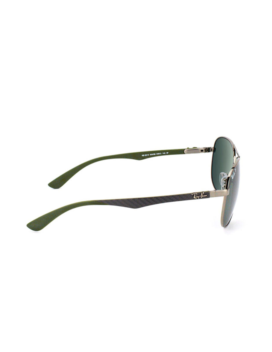 LENTE DE SOL POLARIZADO RAY BAN RB8313 004/N5 61MM GRIS