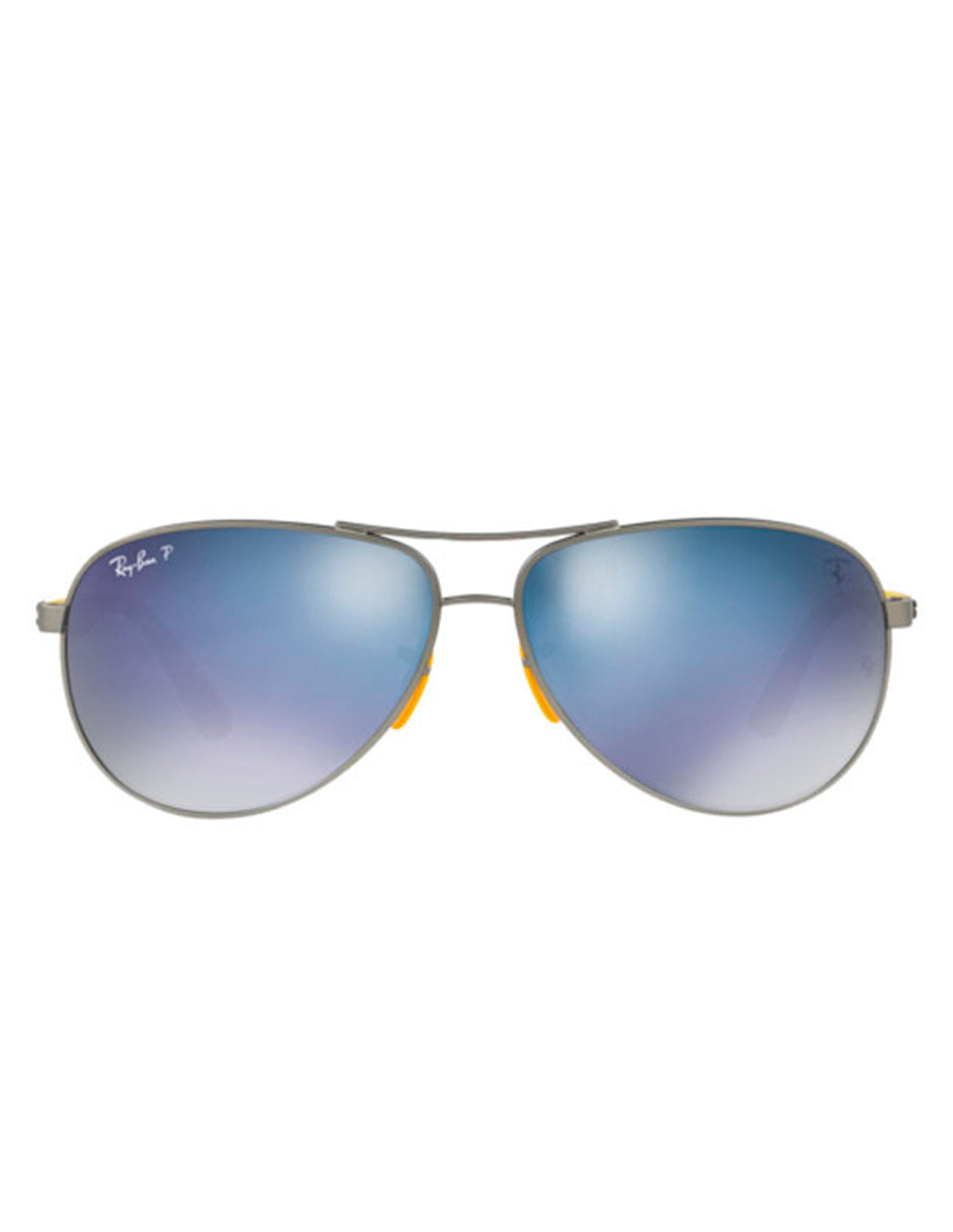 LENTES DE SOL POLARIZADOS RAY BAN FERRARI RB8313M F003H0 61MM AZUL