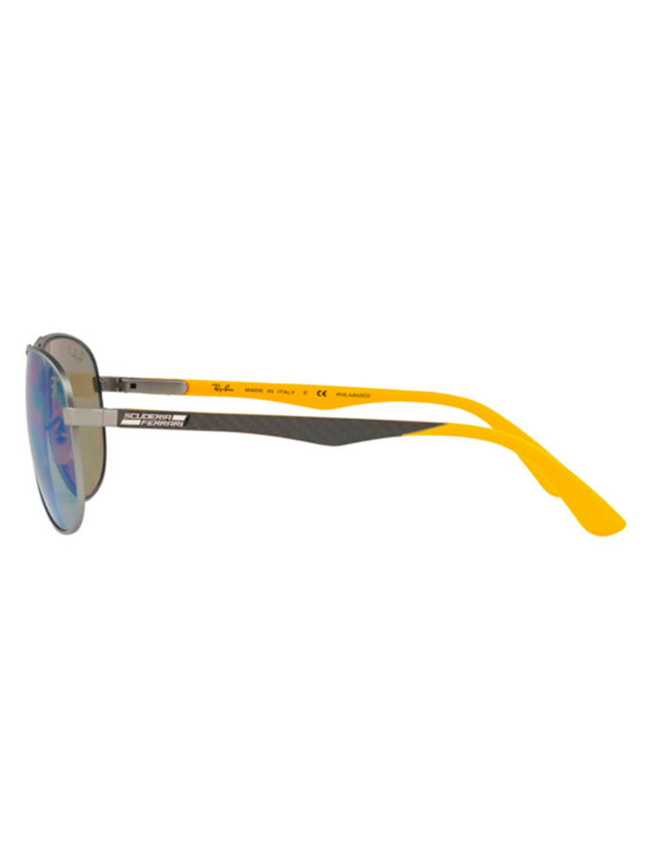 LENTES DE SOL POLARIZADOS RAY BAN FERRARI RB8313M F003H0 61MM AZUL