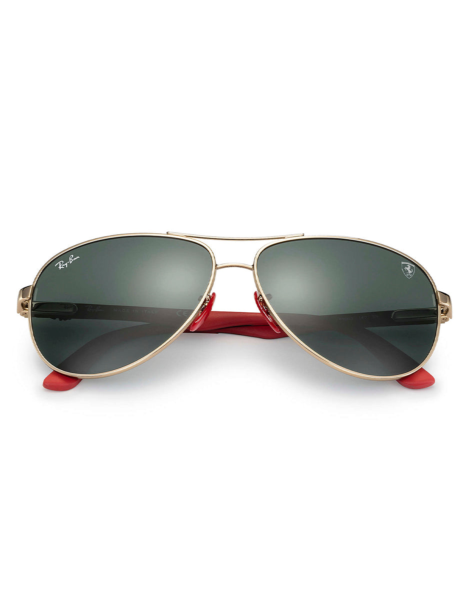 LENTES DE SOL RAY BAN FERRARI RB8313M F00871 61MM ORO G15