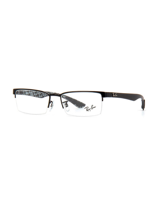 ARMAZON OFTALMICO FIBRA DE CARBONO RAY BAN RB8412 2509 52MM NEGRO