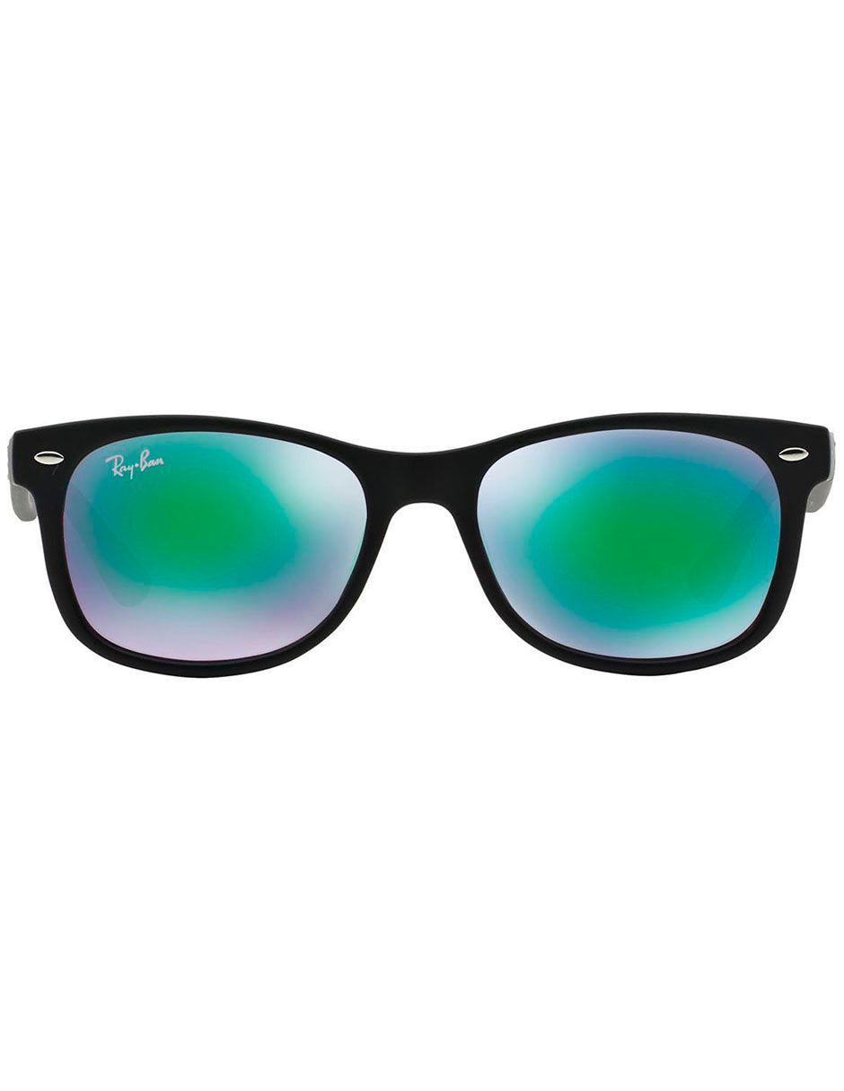 LENTE DE SOL RAY BAN JUNIOR NEW WAYFARER RJ9052S 100S3R 47MM VERDE