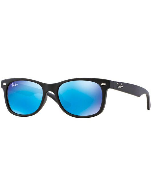 LENTE DE SOL RAY BAN JUNIOR NEW WAYFARER RJ9052SF 100S55 47MM AZUL