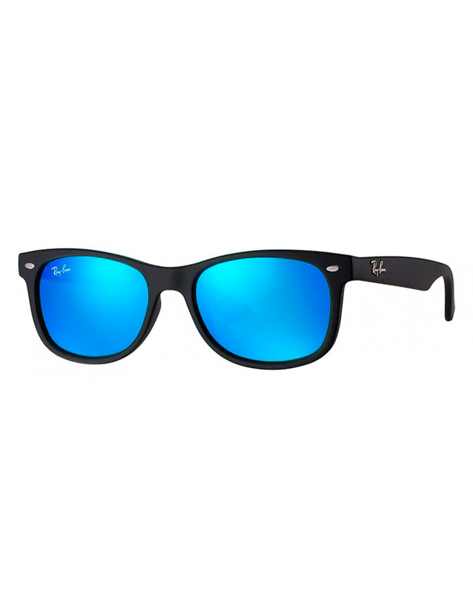 LENTE DE SOL RAY BAN JUNIOR NEW WAYFARER RJ9052SF 100S55 47MM AZUL