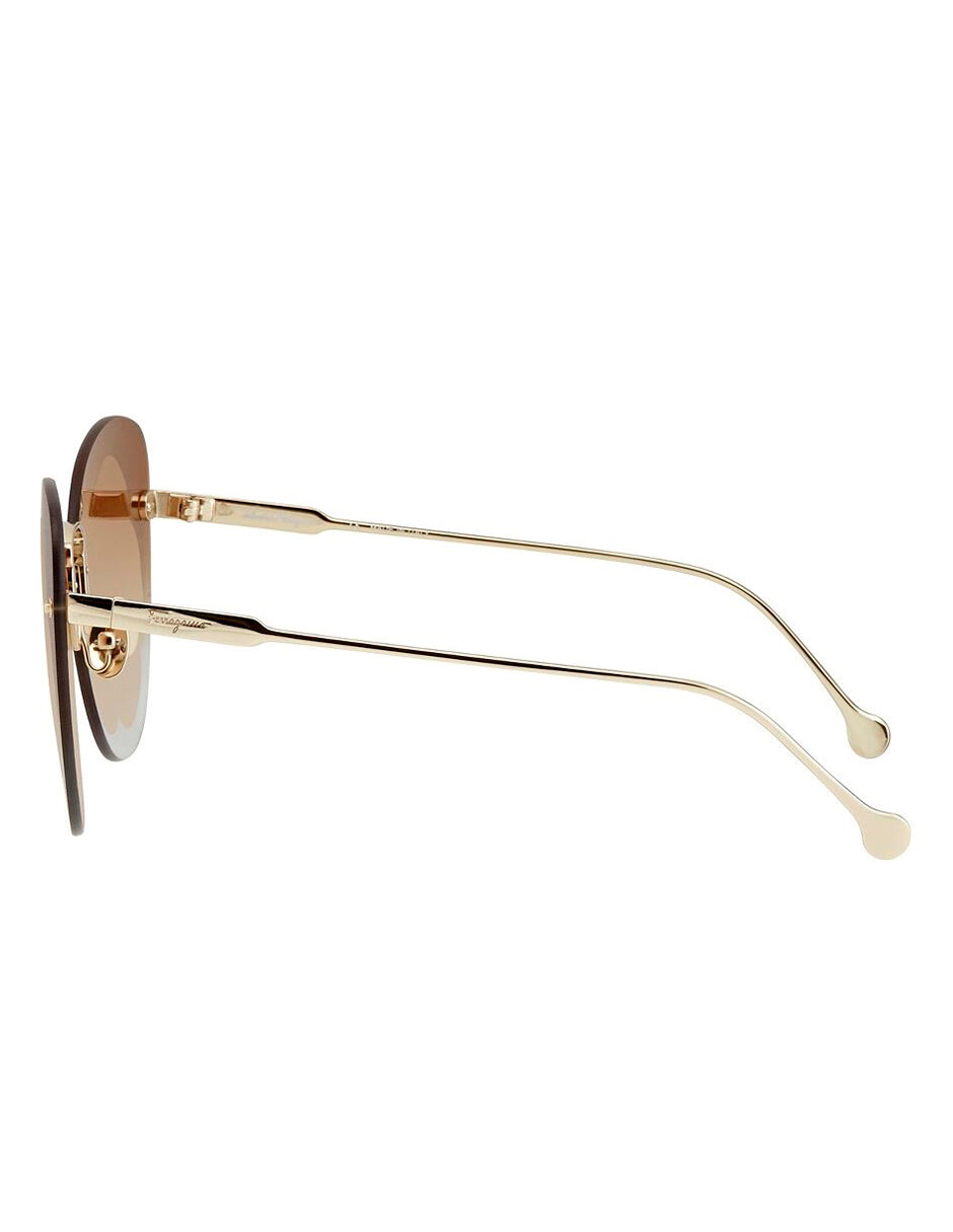 LENTE DE SOL SALVATORE FERRAGAMO SF178S 730 63MM GOLD