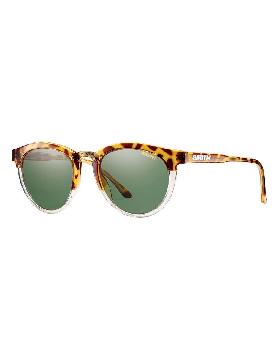 LENTES DE SOL SMITH QUESTA AMBER TORTOISE ATT 49MM POLARIZADO