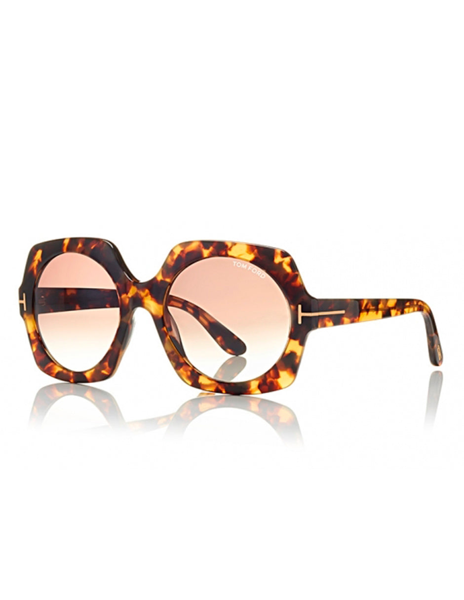 LENTE DE SOL TOM FORD TF0535 56F CAFÉ