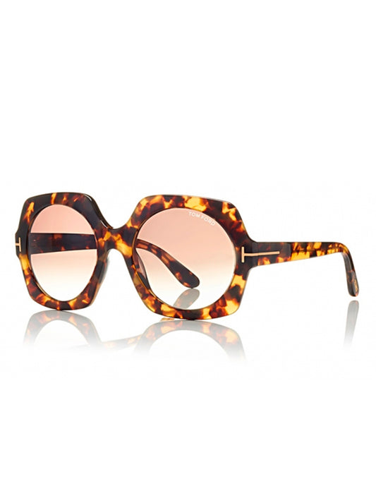 LENTE DE SOL TOM FORD TF0535 56F CAFÉ Mayoreo