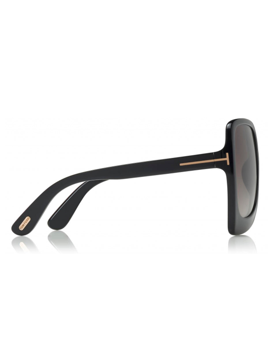 LENTE DE SOL TOM FORD TF0618 01K 60MM NEGRO