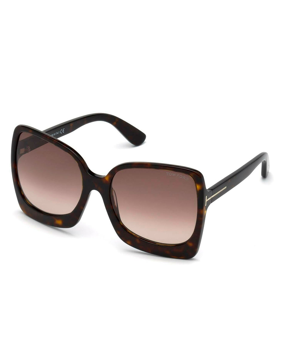 LENTE DE SOL TOM FORD TF0618 52T 60MM CAFÉ