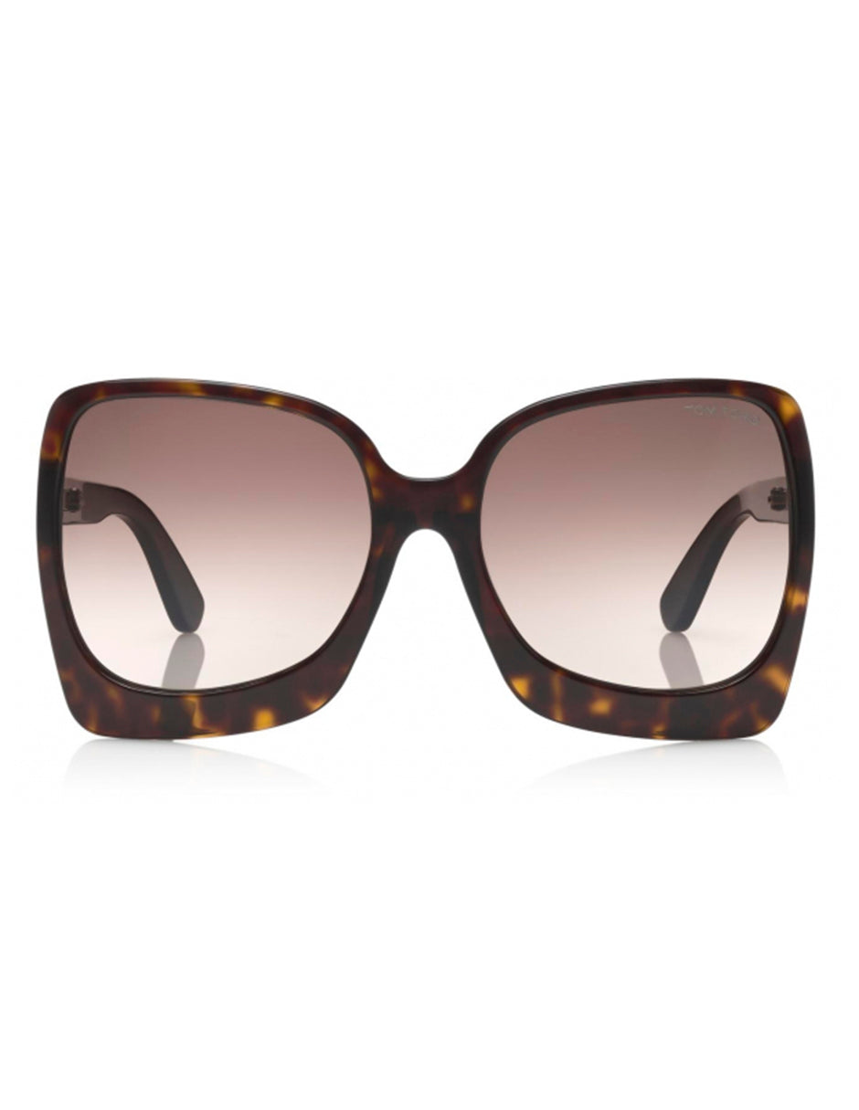 LENTE DE SOL TOM FORD TF0618 52T 60MM CAFÉ