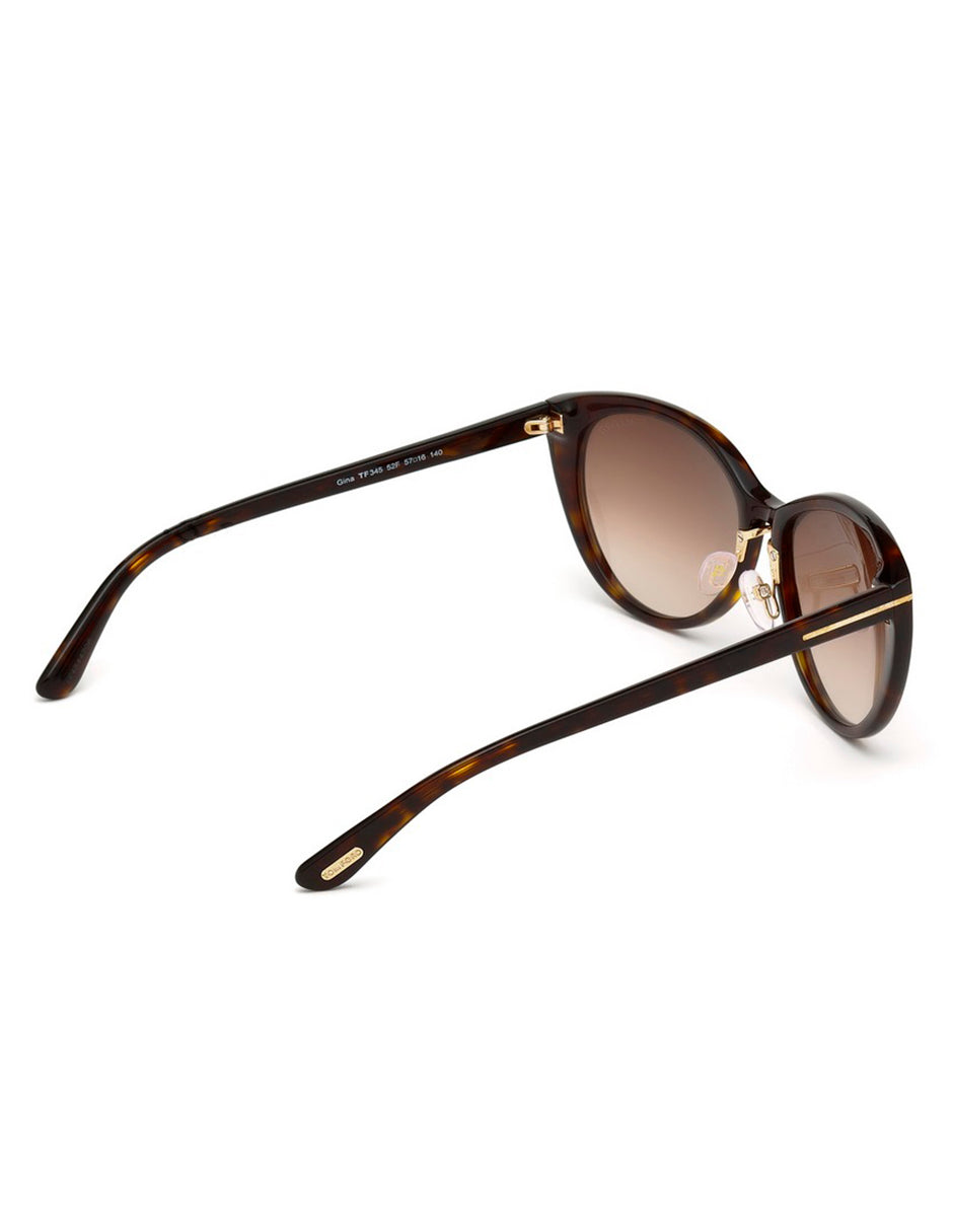 LENTE DE SOL TOM FORD TF345 52F CAFÉ