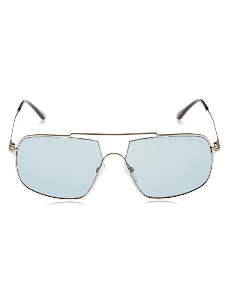 LENTE DE SOL TOM FORD TF585 16A 61MM PLATEADO/AZUL