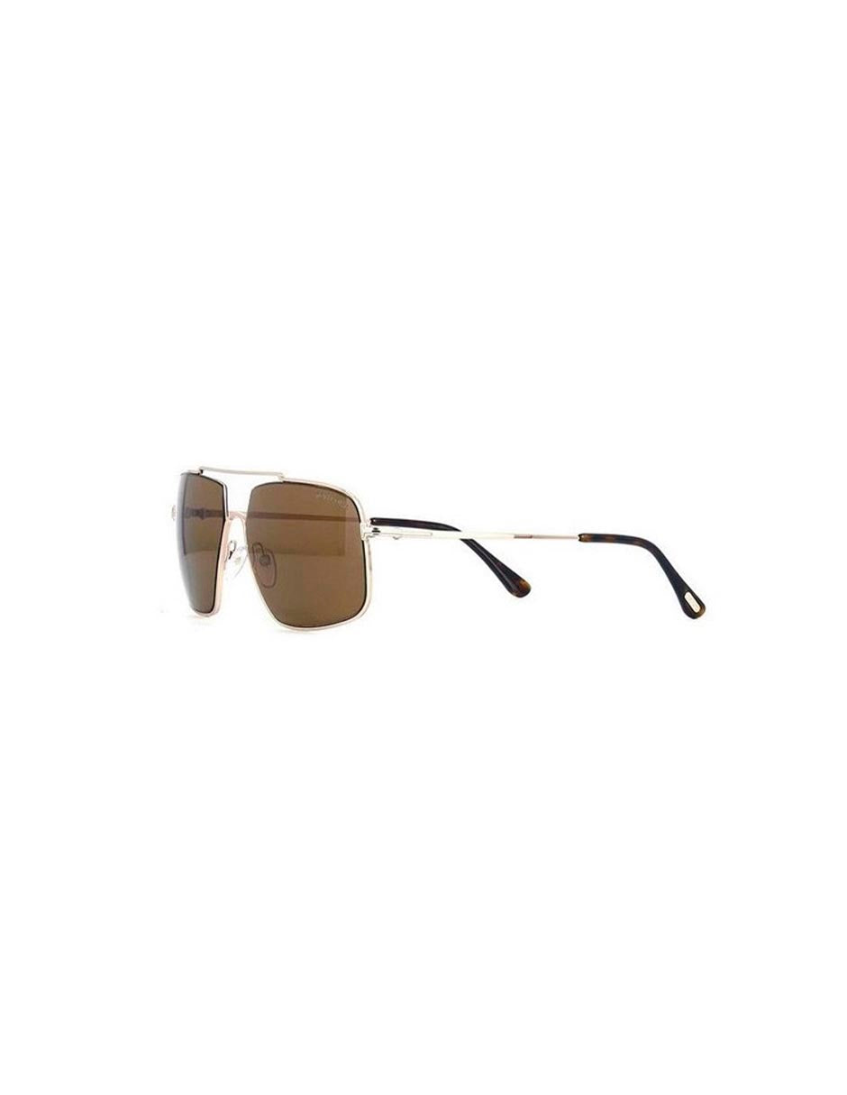 LENTES DE SOL TOM FORD TF585 28E 61MM DORADO/CAFÉ