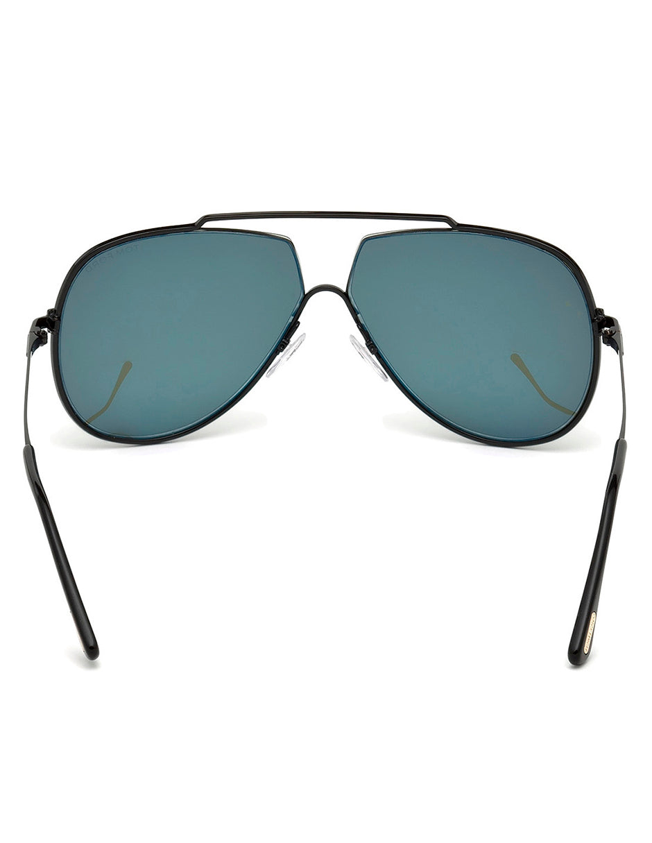 LENTE DE SOL TOM FORD TF586 01N NEGRO/VERDE