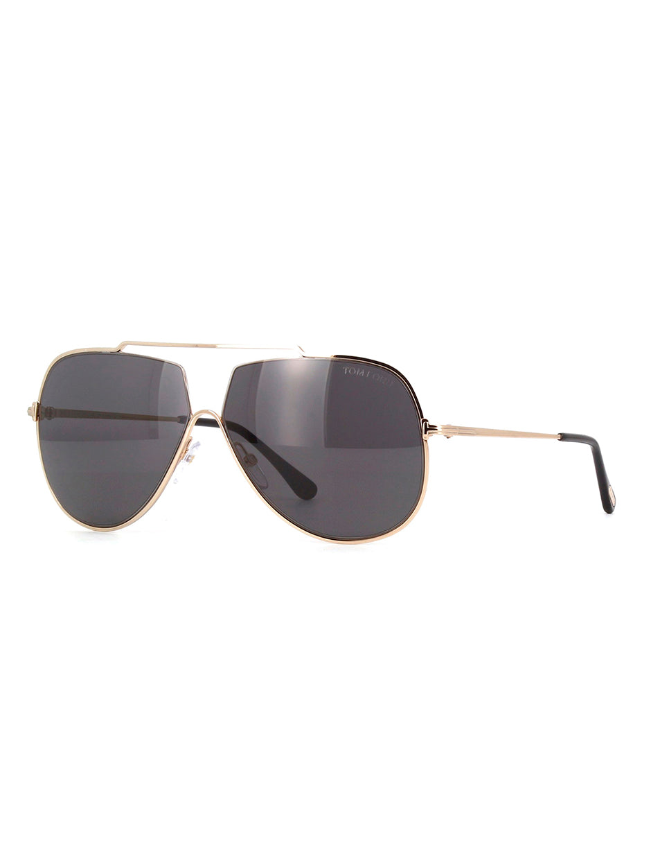 LENTE DE SOL TOM FORD TF586 28A DORADO/GRIS