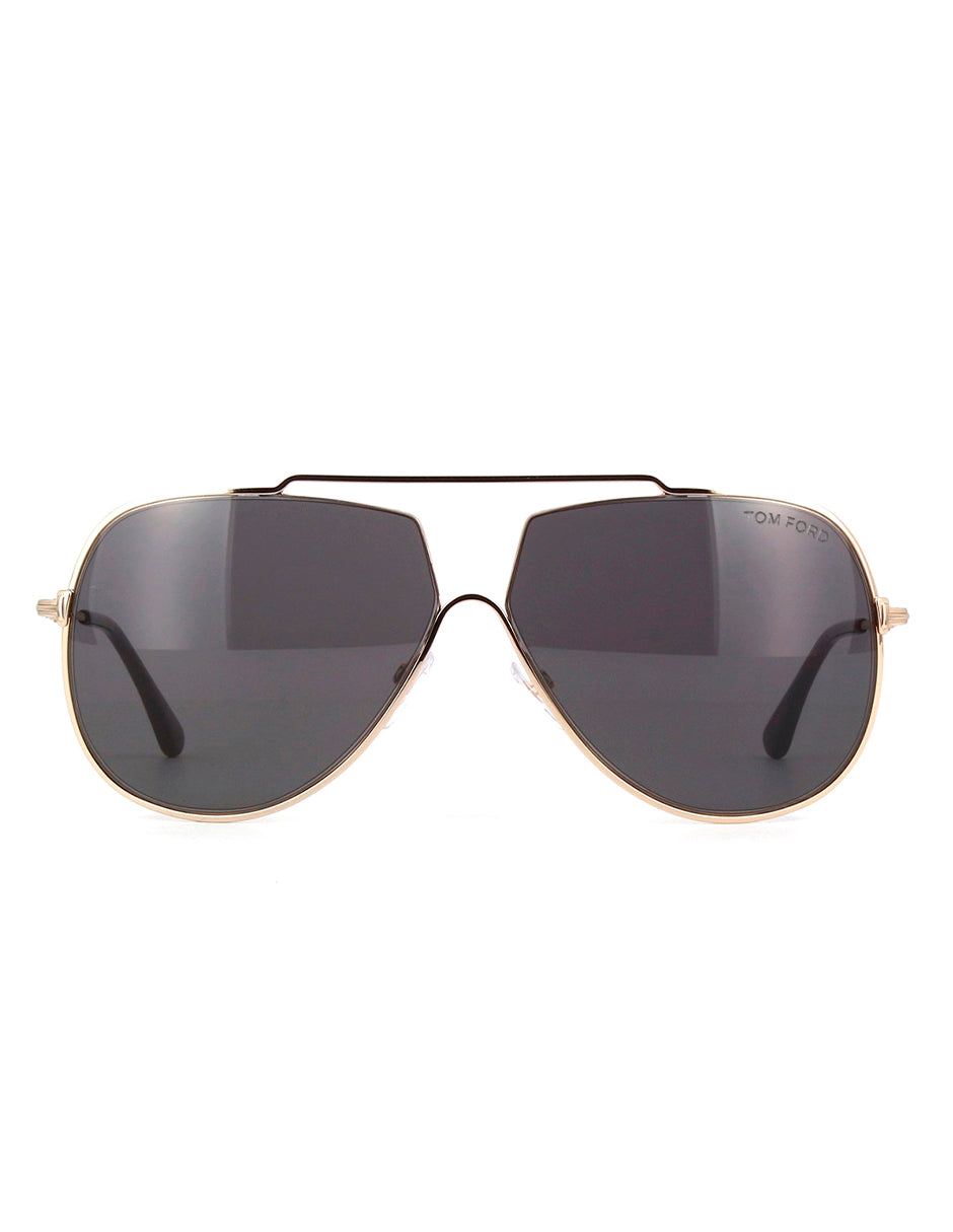 LENTE DE SOL TOM FORD TF586 28A DORADO/GRIS