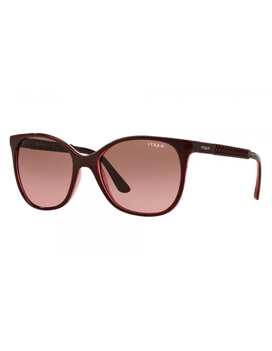 LENTE DE SOL VOGUE VO5032-S 2262/14 54MM ROSA DEGRADADO MARRÓN