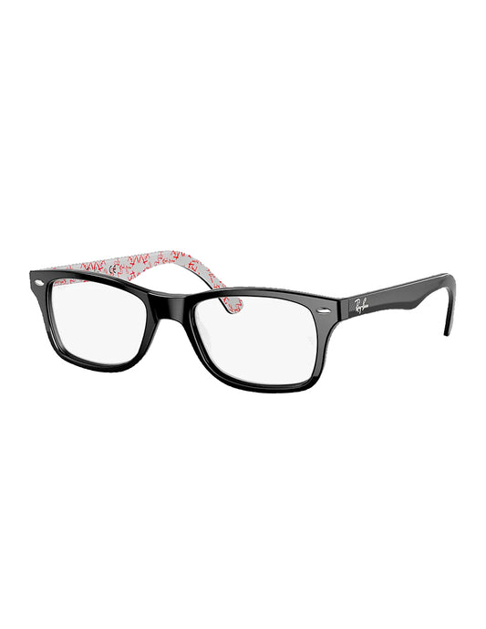 ARMAZÓN OFTÁLMICO RAY BAN RB5228 5014 NEGRO INT BLANCO