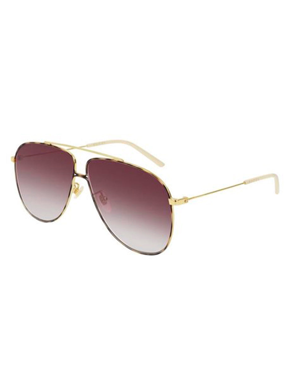 LENTES DE SOL GUCCI GG0440S 002 61MM MORADO CLARO