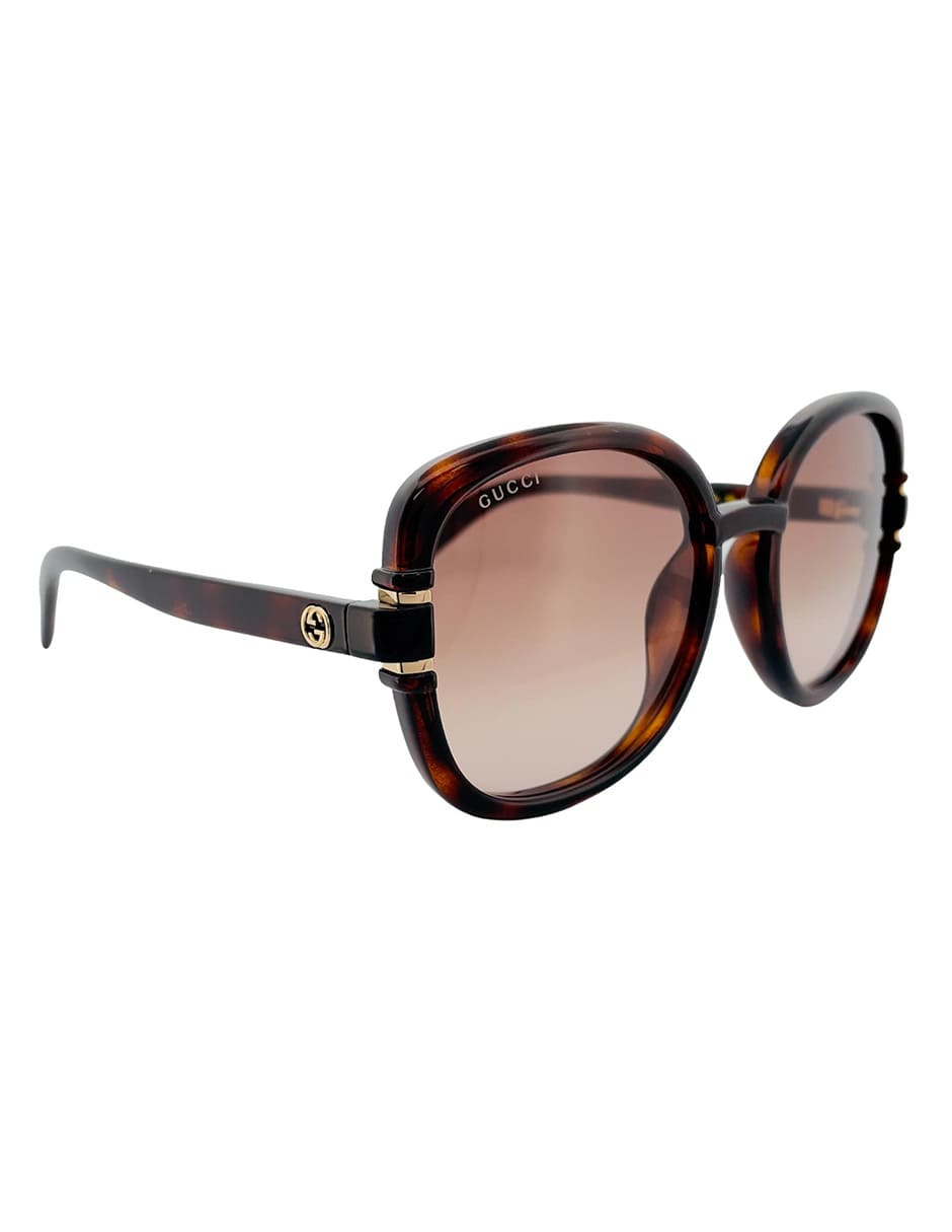 LENTE DE SOL GUCCI GG1068SA 002 57MM CAREY