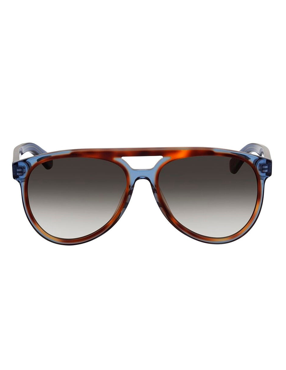 LENTE DE SOL SALVATORE FERRAGAMO FERRAGAMO SF945S 259 57MM AZUL