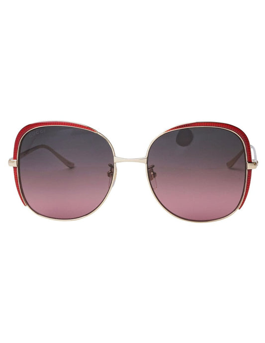 LENTE DE SOL GUCCI GG0400S 003 58MM ROJO