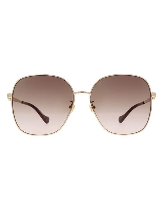 LENTE DE SOL GUCCI GG1089SA 002 61MM DORADO CAFE