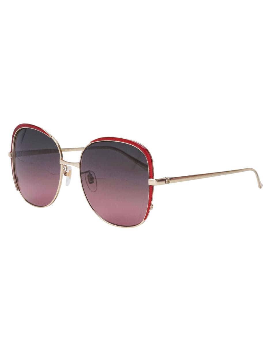 LENTE DE SOL GUCCI GG0400S 003 58MM ROJO