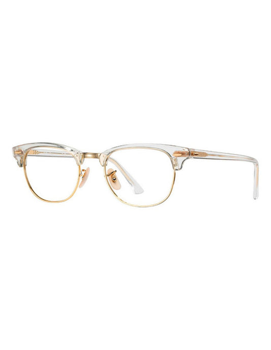 ARMAZÓN OFTÁLMICO RAY BAN CLUBMASTER RB5154 5762 51MM TRANSPARENTE DORADO