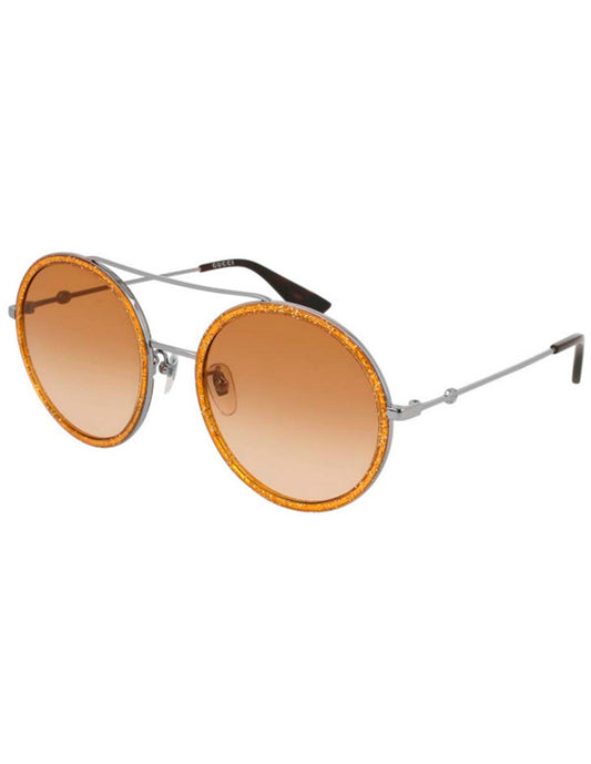 LENTE DE SOL GUCCI GG0061S 011 56MM MARRÓN