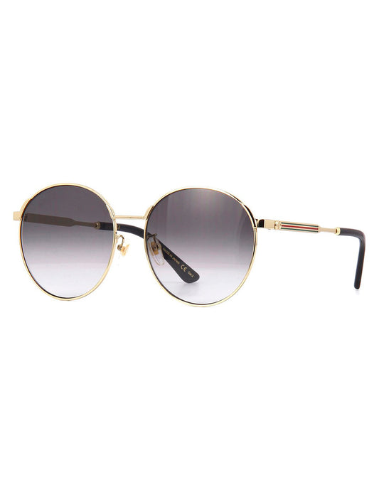 LENTE DE SOL GUCCI GG0206SK 001 58MM DORADO/GRIS