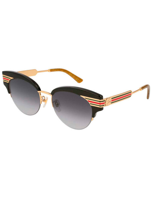 LENTE DE SOL GUCCI GG0283S 001 53MM NEGRO ORO